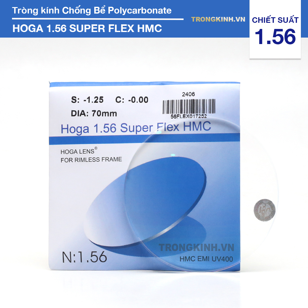 Tròng kính Hoga Lens HOGAFLEXSHMC 1.56