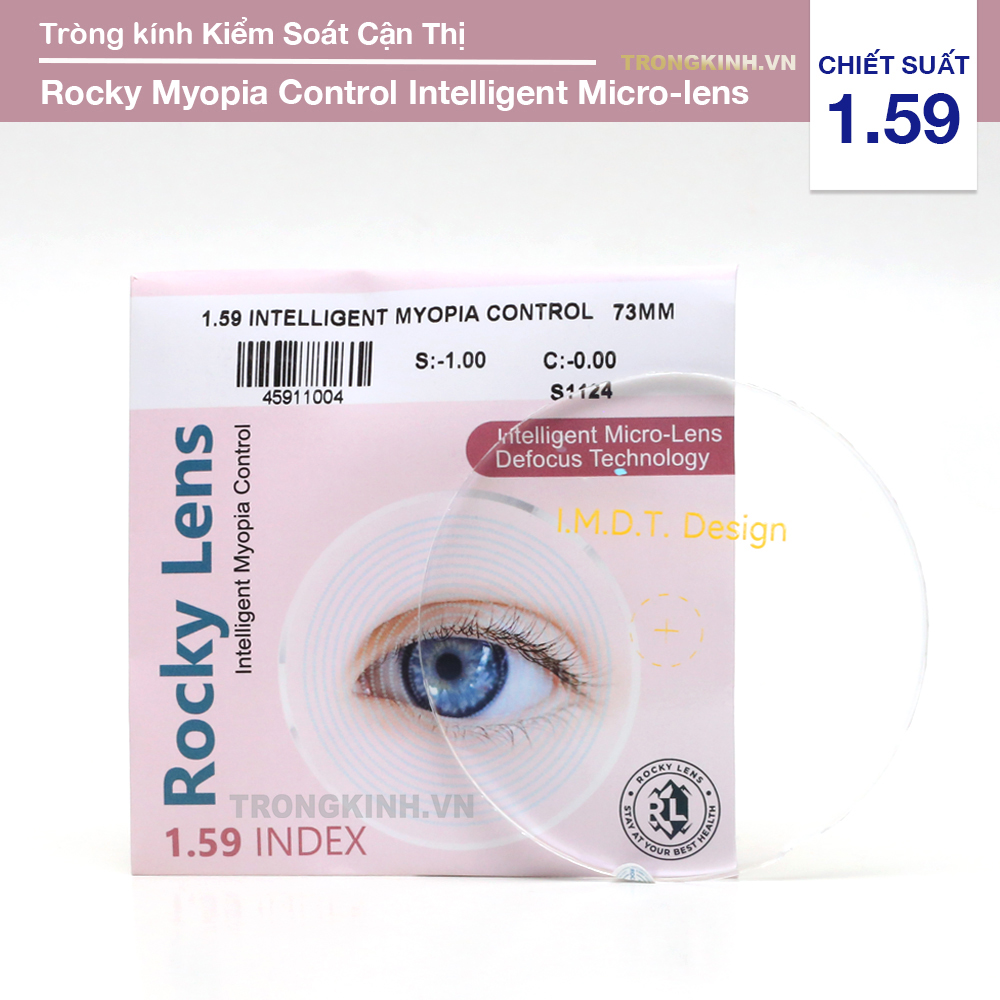 Tròng kính Rocky Lens RockyMyopiaControlIntelligentMicrolens 1.59
