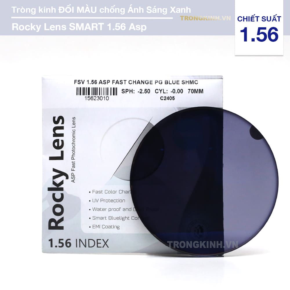 Tròng kính Rocky Lens RockySMART 1.56